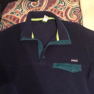 Patagonia snap tee fleece